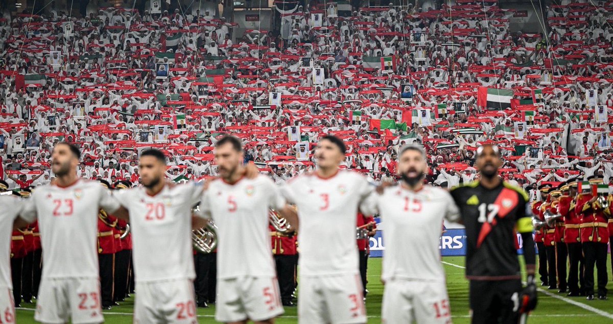 uae_parza's tweet photo. الفوز يعني التأهل للدور القادم 
كل التوفيق لمنتخبنا وفالكم الفوز 🇦🇪🤍
#ابيضنا_في_الخليجيه https://t.co/fGvvGMN065