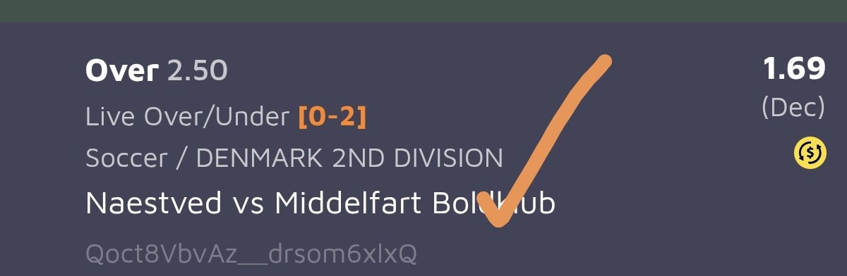 football433tips's tweet photo. BOOM 3 goals winner 😍💥💥💥
If #fhg failed, I'd go again 2h https://t.co/yBAttQKnOC