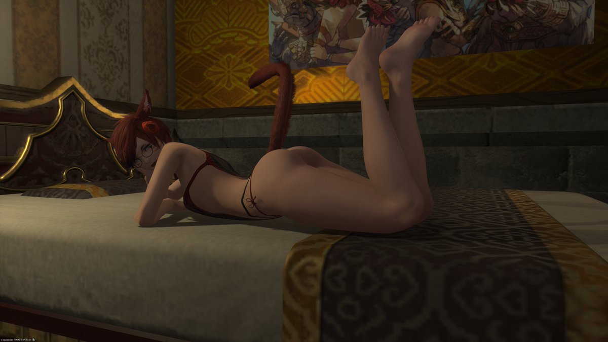 TaillyKatt's tweet photo. Care to join me for the night?
#ffxiv #eorzeaphotos #gposers #miqote https://t.co/OtfVR34FkN
