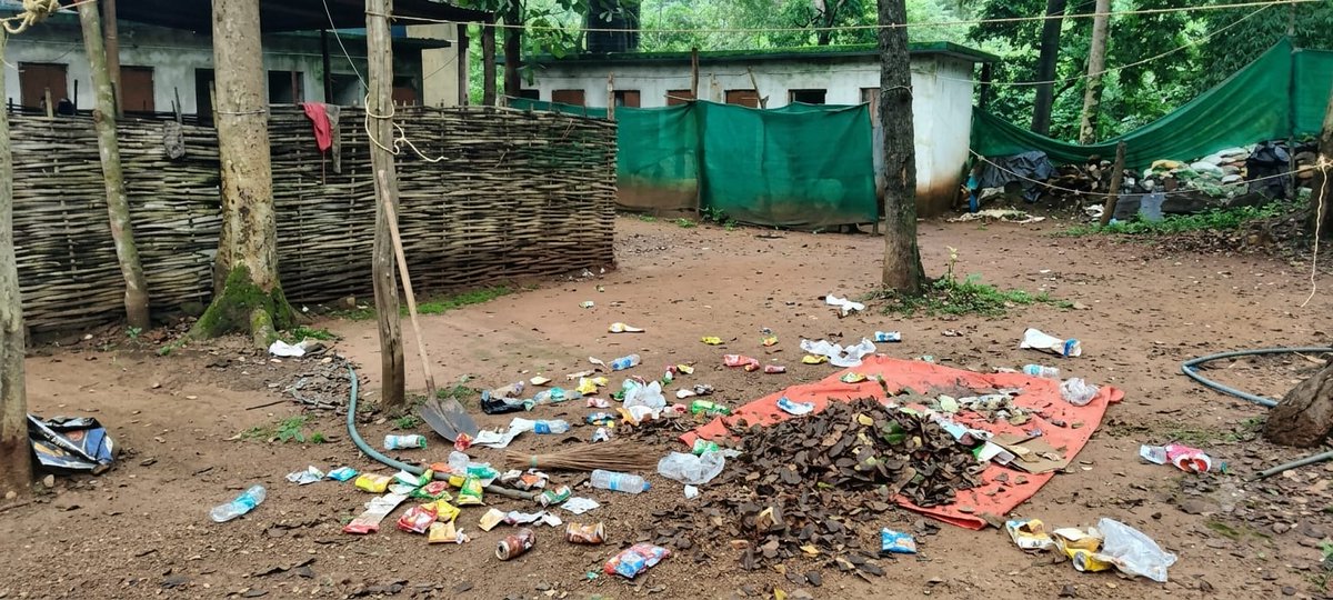 80Crpf's tweet photo. #SpecialCampaign6, 80 Bn #CRPF actively participated in the Preparatory Phase by identifying cleanliness sites and conducting a dedicated cleanliness drive to ensure a clean and green environment. https://t.co/RLanTzmhK5