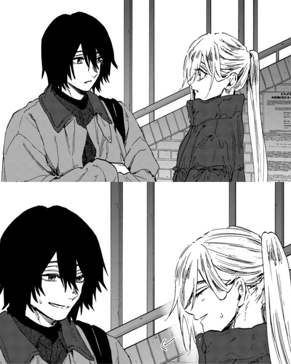 misthzie's tweet photo. They're just so good for each other, and you can see how happy they are together.❤️‍🩹

#KaoruHana #薫る花は凛と咲く  #Natsubaru https://t.co/aemiWwWnry