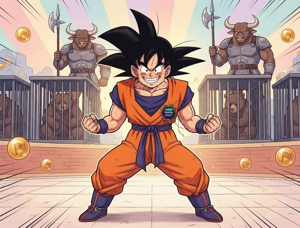 Solgokucoinmeme's tweet photo. The Solana patch is held together by a promise. We are held together by pure faith.

$SOLKU #Solgoku #meme #Solana https://t.co/w1gyNzQnkx