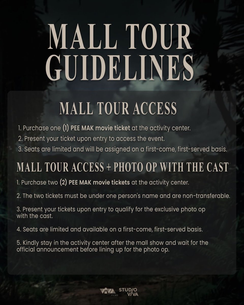 teamwilbeaintl_'s tweet photo. Let’s fill the Market! Market! Place with cheers and love for PeeMakph!  For Peemakph mallshow muna ang ating Sabado❤️

📍 Ayala Malls Market! Market! Activity Center
🗓 October 3, Saturday, 5PM
Save the date, besties sama‑sama tayong mag‑ingay at magbigay suporta!
 #wilbea https://t.co/lTEqEe2eqR