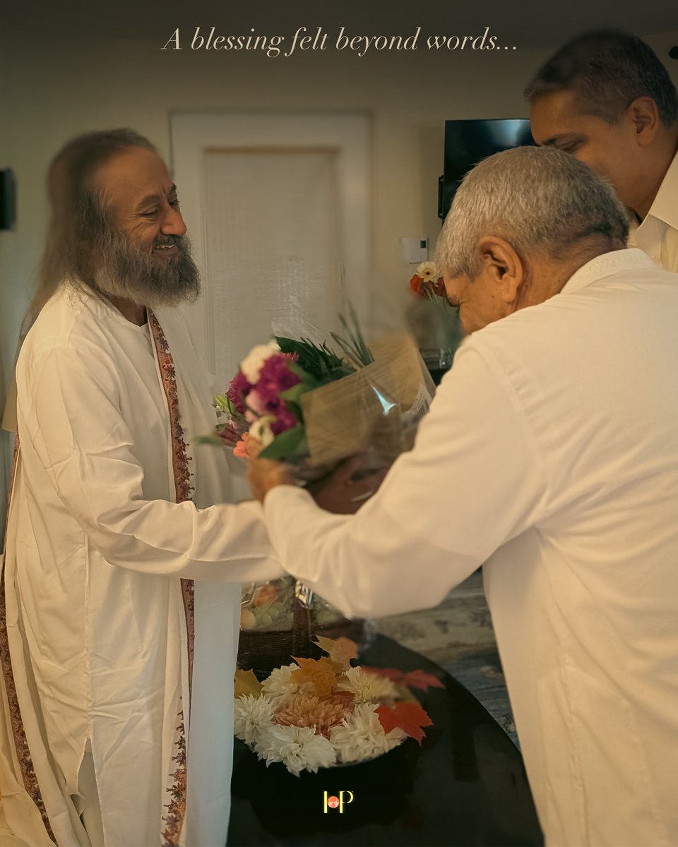 iHariPrabodham's tweet photo. A truly blessed and memorable moment for the members of Yogi Divine Society Canada – Hariprabodham Parivaar, as they had the opportunity to meet Gurudev Sri Sri Ravi Shankar Ji at his residence during his visit to Canada. 🙏🏻✨ It was a beautiful and heartfelt meeting filled with meaningful conversations, inspiration, and a shared vision of serving society.

Gurudev shares a beautiful and divine bond with His Holiness Prabodhjivan Swamiji Maharaj, and his work and wisdom have inspired countless people around the world. We, too, feel deeply inspired and guided by Gurudev’s wisdom and his vision of spreading spirituality, compassion, and selfless service. During the meeting, our members shared the vision of Yogi Divine Society Canada, the teachings and mission of Prabodhjivan Swamiji Maharaj, and the various initiatives being undertaken for youth engagement, spiritual growth, community building, and social service.

Grateful for this divine opportunity to connect, share, and receive the blessings and inspiration of Gurudev. May we continue to learn, serve, and work towards creating a positive impact in society. 🙏🏻✨(1/2)

#YogiDivineSocietyCanada #Hariprabodham #PrabodhjivanSwamiji #Gurudev #SriSriRaviShankar