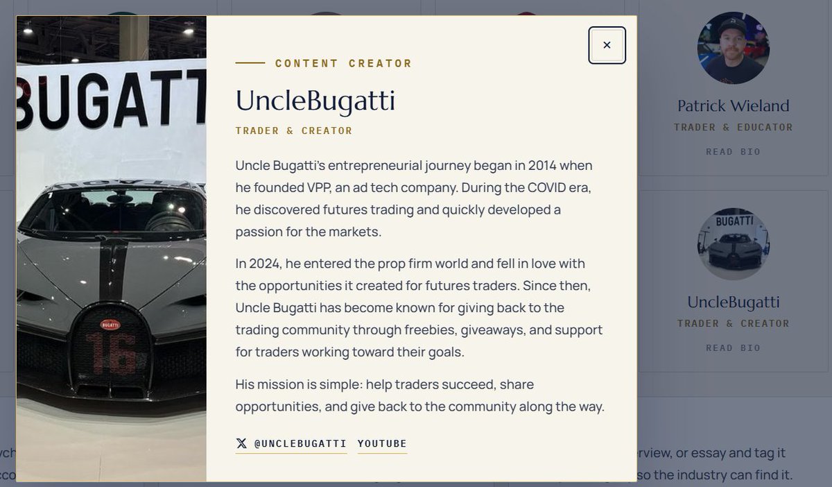UncleBugatti's tweet photo. Massive Giveaway For National Prop Trading Day September 28th

National Prop Trading Day  Sponsors
3x50K Apprentice @legendsprop 
1x50K EOD Daily @TradingLucid 
1x25K Select @Tradeify 
3x50K Eval @nexgenprotrader 
1x50K Rapid @IQCapital_io 

If you register on the site they will also give you some freebies
https://t.co/Dgi7JuNbhB

Rules:
1. Like & Retweet "National Prop Trading Day"
2. Comment if you registered to the site

Winner will be pick 9-28 
#NationalPropTradingDay