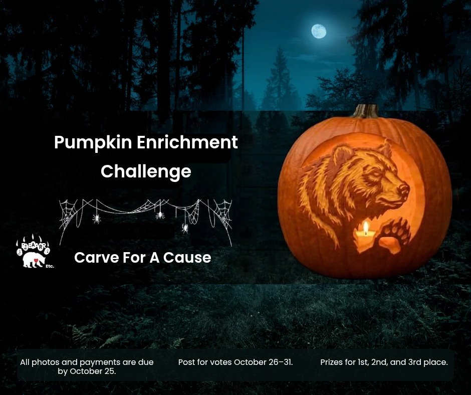 BearsEtcTX's tweet photo. Turn your favorite Fall tradition into something greater! We have launched our Carve for a Cause campaign and if you love to carve and decorate pumpkins each year, we want you to join in.
#pumpkinseason #carvingpumpkins #fundraiser https://t.co/7bvX7LGof4
