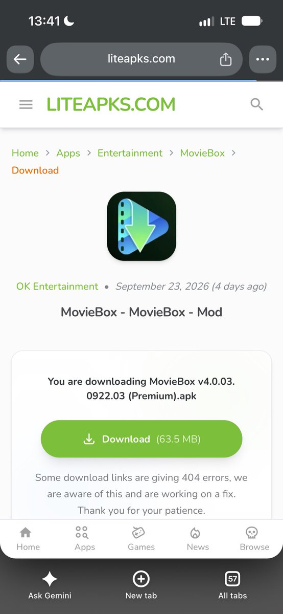 mike_exee's tweet photo. you can just get Moviebox cracked version and it works perfectly. link in comments. https://t.co/Dn6j73RhGD