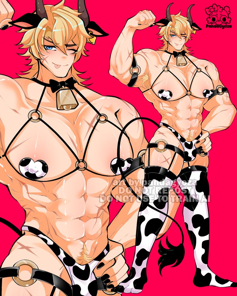PandaGyoza's tweet photo. Captain of the cows lookin real...uh...beefy... 🐮👍

#GenshinImpact #Varka https://t.co/dkbG8n3br4