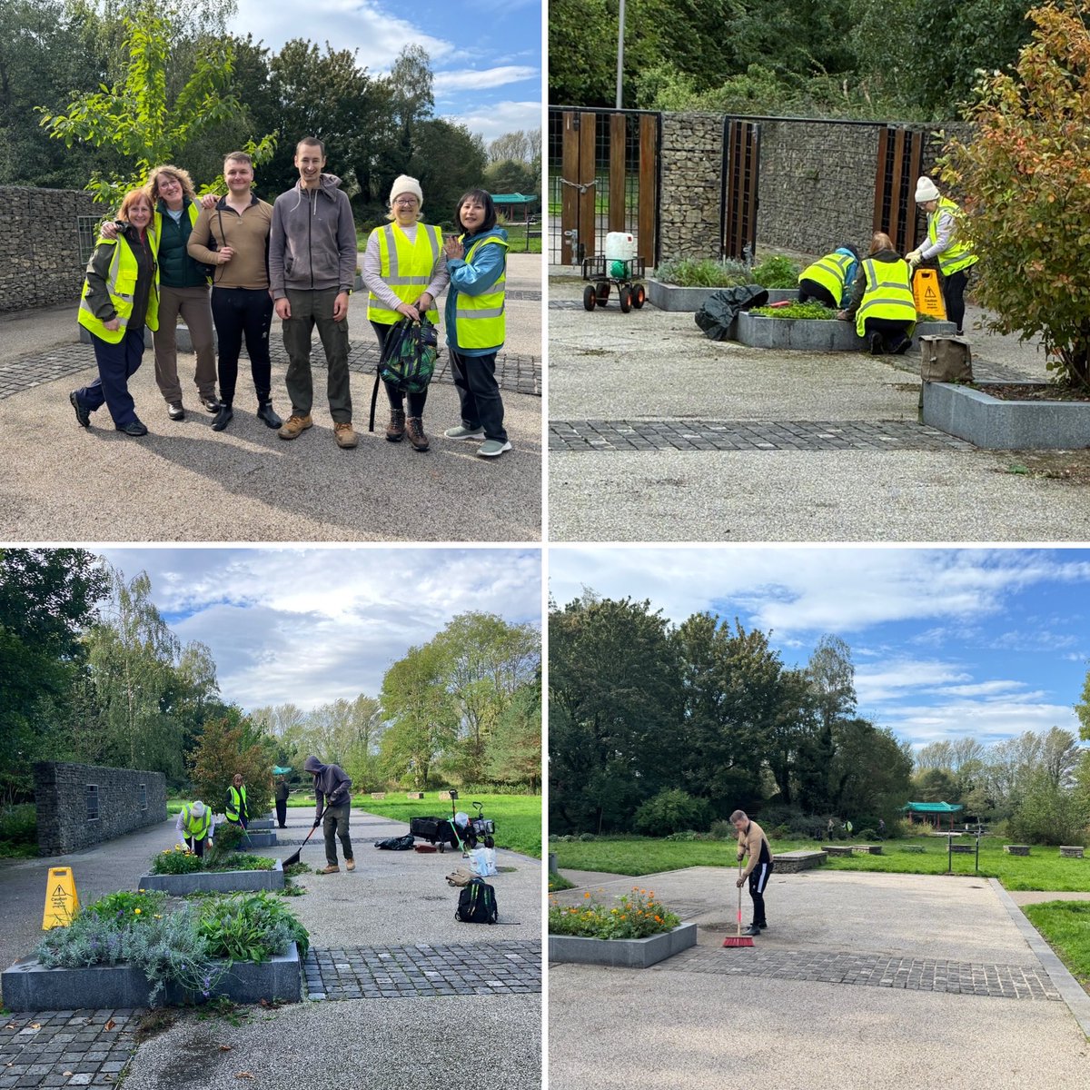 FestivalGardns's tweet photo. Still plenty of colour in the Festival Gardens. We’ve tidied around the raised beds this morning and by some tlc given to the borders. @lpoolcouncil https://t.co/wBoSIrodyv