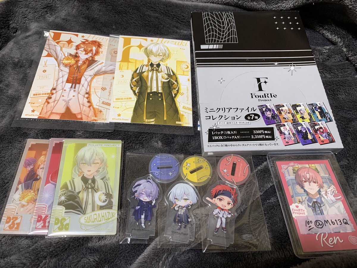 O19777_'s tweet photo. 【交換/譲渡】FouRTe Project クリアシートコレクション ミニアクリルスタンドコレクション クリアファイル

求￤アクスタ🩷 定価＋送料＞クリアシート・特典🩷
譲￤クリアシート🧡💛❤️ アクスタ💛💙❤️
クリアファイル 🧡💛💙❤️

青字必読￤郵送のみ
お気軽にお声掛けください🙇🏻‍♀️ https://t.co/FA1XZyb9fr