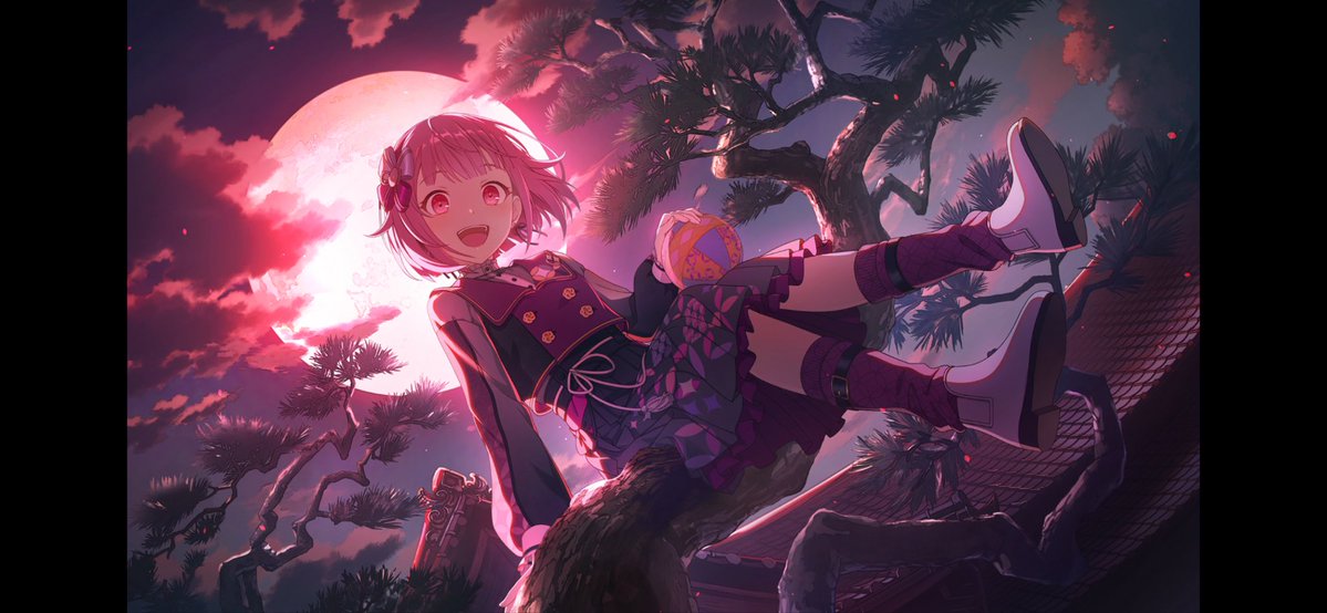 Sakiremon9pui's tweet photo. キャラクターアーカイブからカードイラスト広げられる（？）ようになったのさっき気付いてえぐい
個人的にすげぇと思ったもの
　一枚目えななんの手がうつった
　二枚目さきちゃんの表情やポーズ
　三枚目場所や構図が分かりやすくなった
　四枚目5人の表情が明確に見えた

読みずらくてごめんなさい🙇‍♀️ https://t.co/JK0oOZeqJy