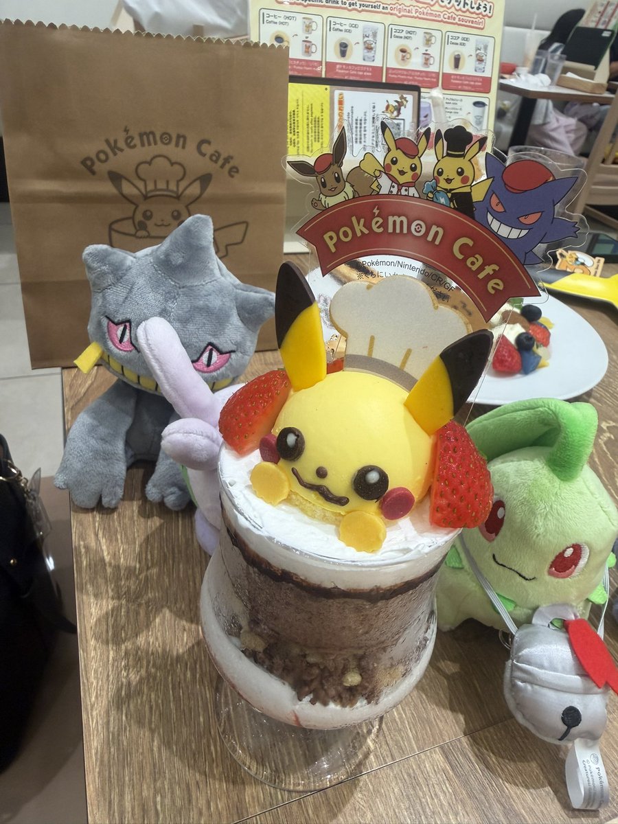 Hachin88's tweet photo. リニューアル後のポケモンカフェ💓
メニュー全部可愛かった https://t.co/sfZ4h7kR1m