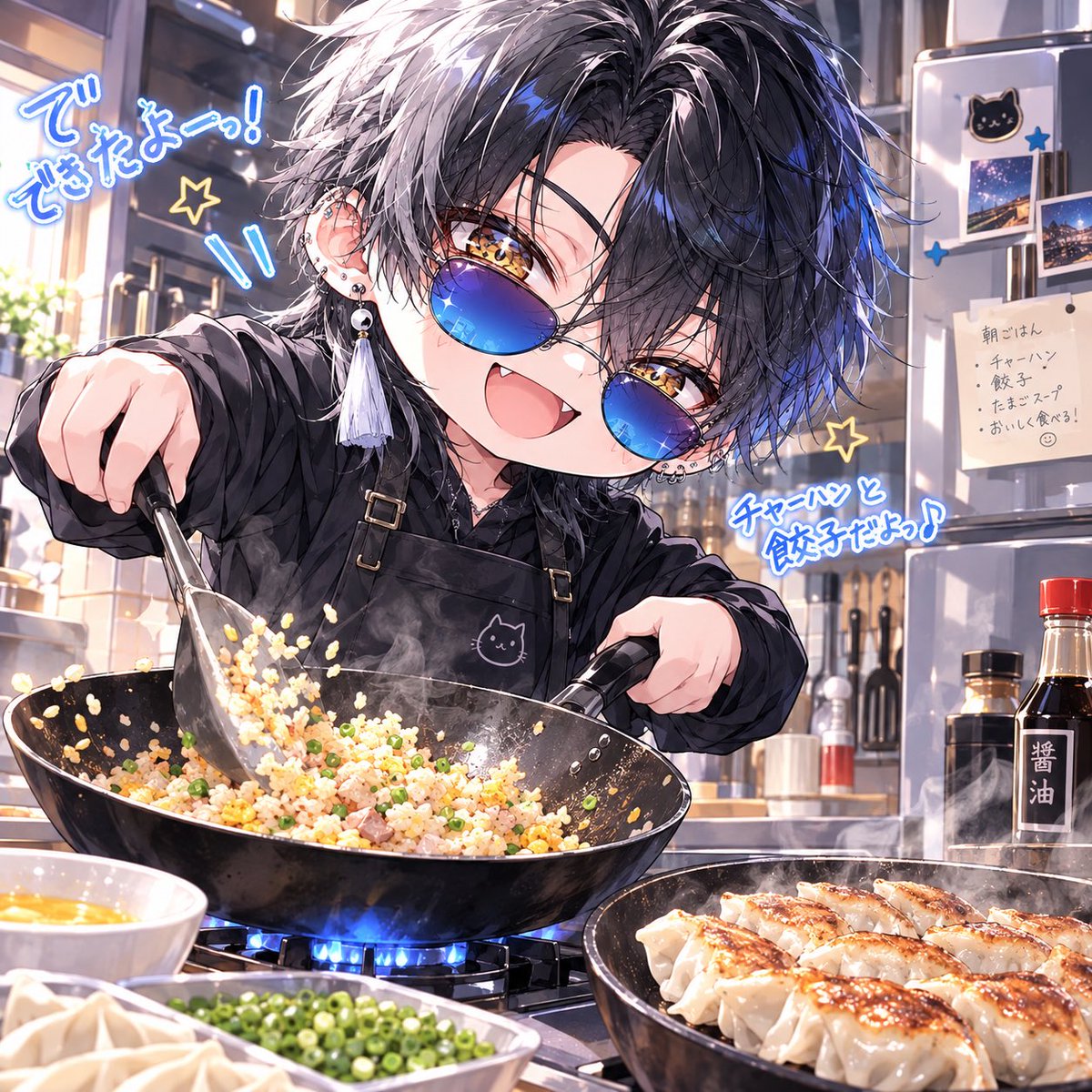 nagi_ngs77's tweet photo. ゲンヤの作る朝ごはん🍚
#肉処理場
#マフィアの溺愛組員
#ゲンヤ https://t.co/STWfIL5suw