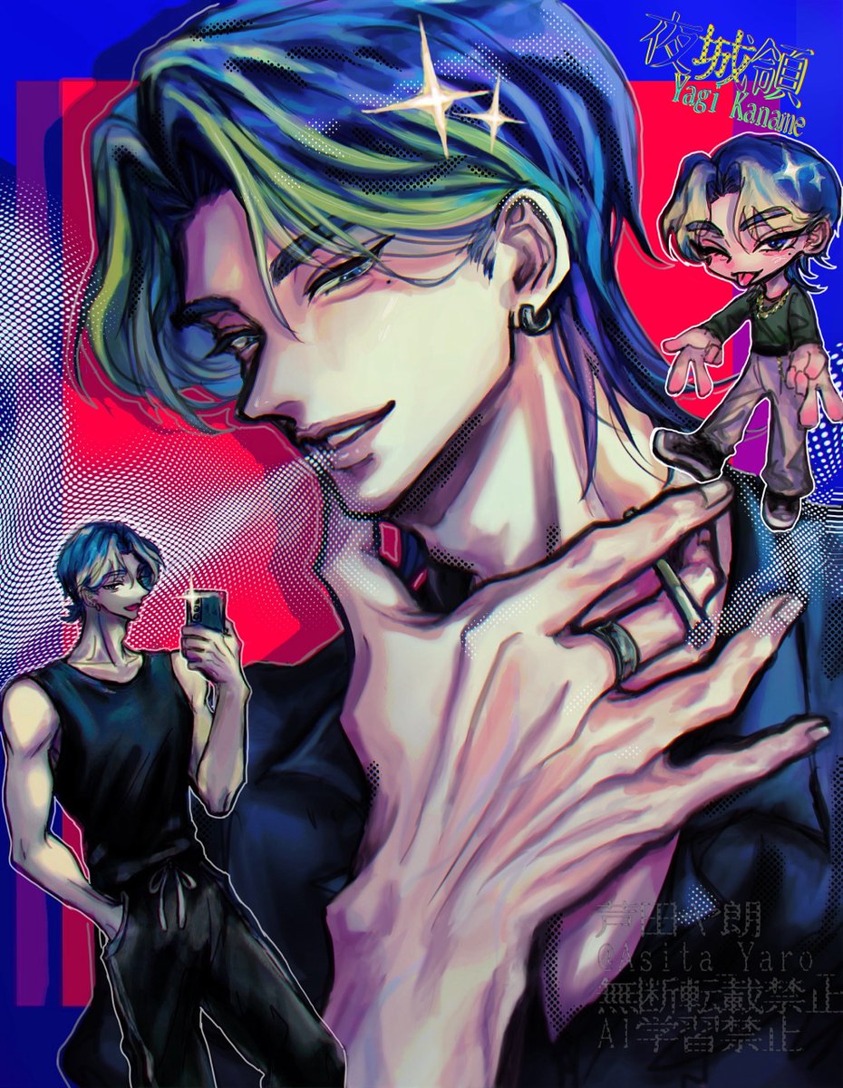 Asita_Yaro_'s tweet photo. #oc 
プレイボーイお兄さん https://t.co/INPRgmt9yn