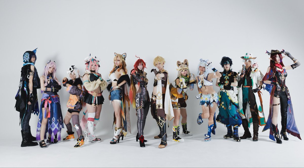 gingerlove128's tweet photo. ⚠︎︎Cosplay/gnsn

                       団結の焔を共に！

 #0927灼烈のナタ併せ https://t.co/qQcY9qYv57