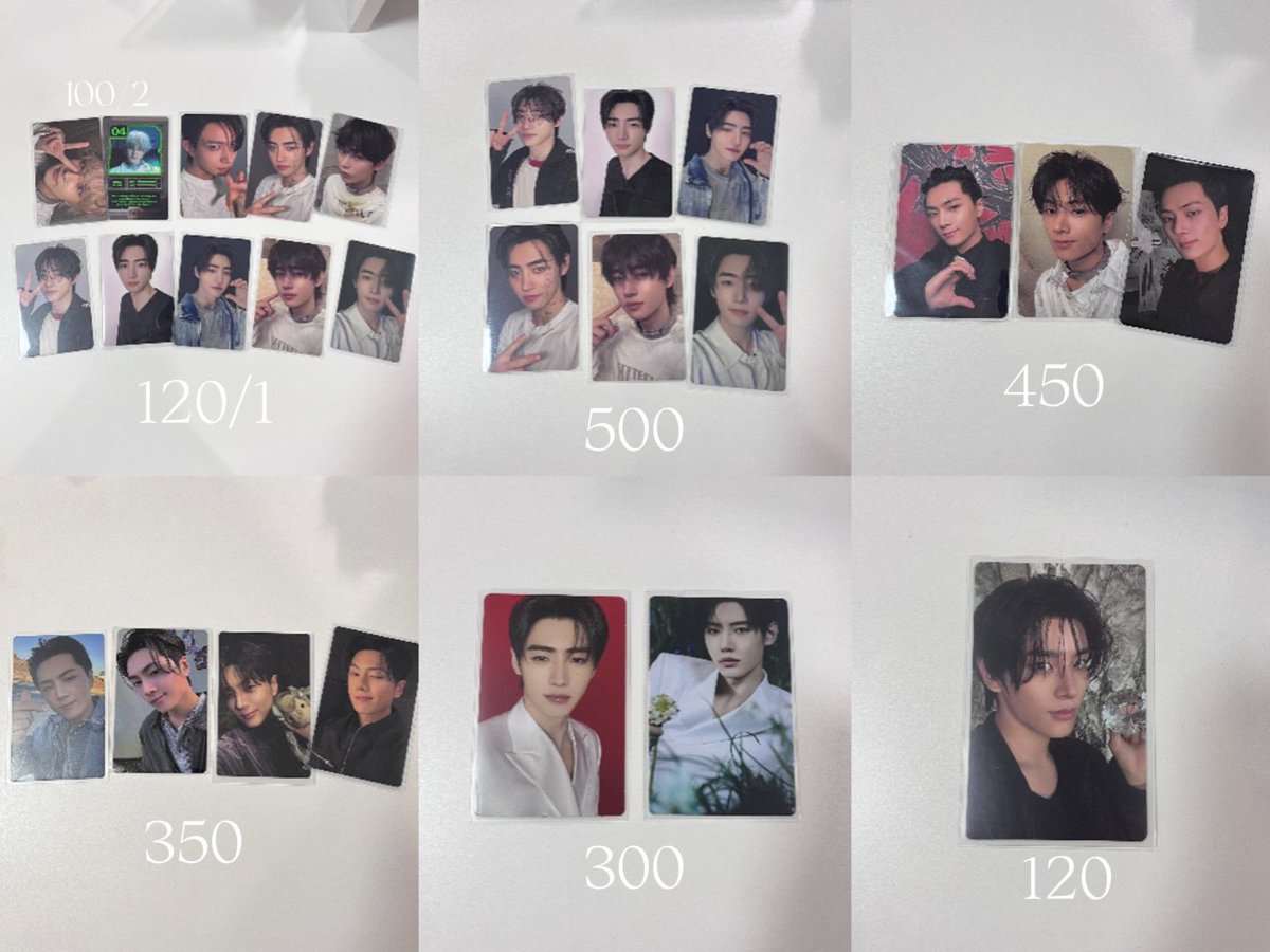 sunniekey_'s tweet photo. ราคาตามภาพ

รวมส่งทุกใบคับ
📮dm
#ตลาดนัดenhypen #ตลาดนัดเอนไฮเพน https://t.co/EXFuqgCuLY