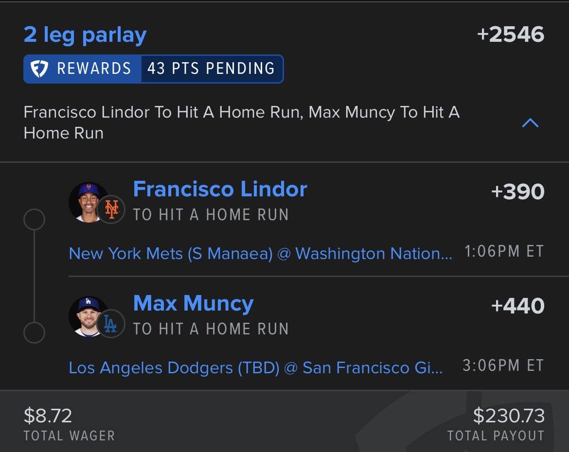 Hitormissgang2's tweet photo. Milestone 💣s

Lindor 300?
Muncy 30?

Let Lindor not hit won’t see a slip 2027

GL if tailing … 💰

#GamblingX #MLB #Fanduel #GamblingCommunity https://t.co/NIArvWLSX9