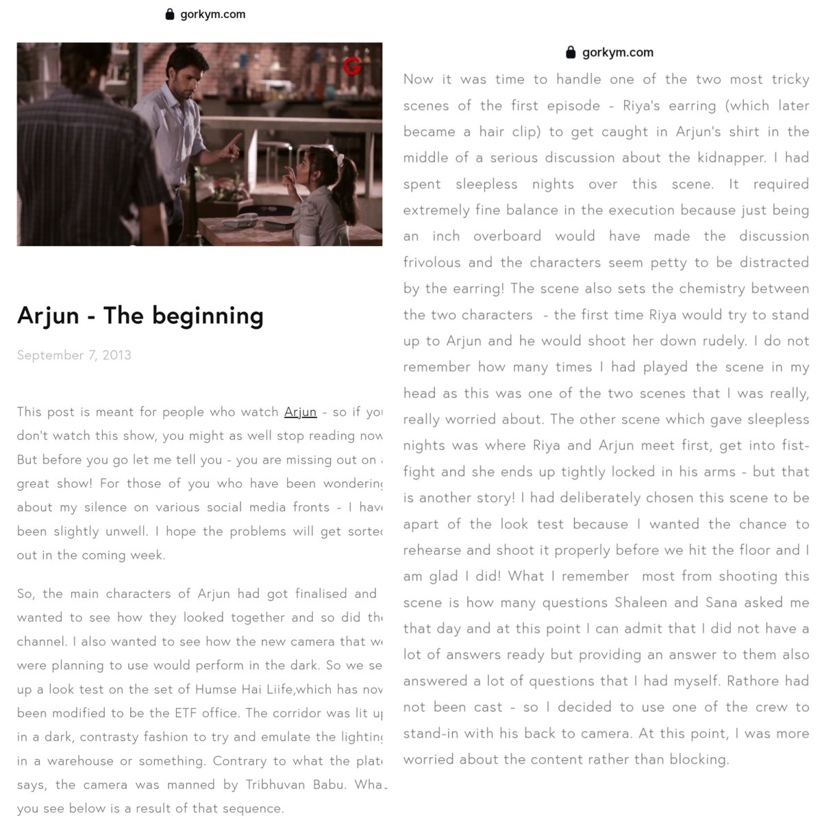pyrhicaperture's tweet photo. In terms of layered lovestory in a Detective show #Ariya was one of a kind. Coz that's much their director was invested in it #Arjunrawte https://t.co/bnGI3bJqNM
