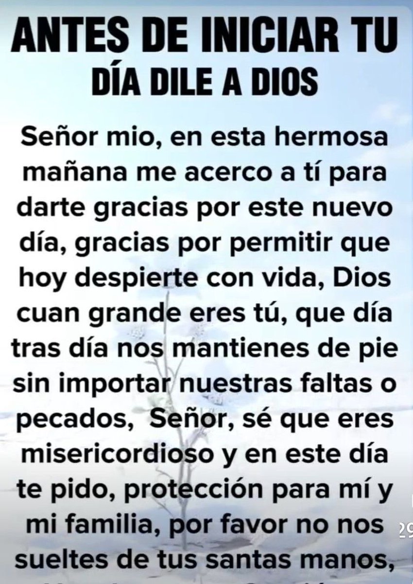 Oracionsincera's tweet photo. Dios!
Gracias por darme vida! https://t.co/irlfHbroIA