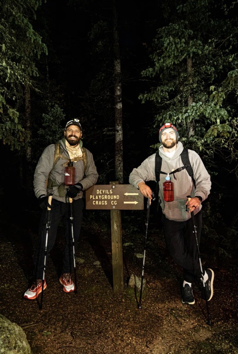 zachhomol_'s tweet photo. 5 a.m Start in the dark! 

@PaquetteMike & I successfully lead 27+ men from his sales team to the summit of Pike Peak! 
For many of these young men— it was their first ever hiking experience! A 14er!! 

A year ago Mike & I began discussing this vision for a Company offsite that would be both impactful & unforgettable. 

It started with Keynotes, then hiking through red rocks & finished at the top of the mountain. 

Hosting this “expedition style” off site was  a vision of mine — knowing that teams (people) bond best through shared challenge and overcoming adversity. That they did this weekend! 

Throughout the weekend everything started to line up perfectly. We pivoted when we needed to pivot & trusted the Lord was in control. From giving the guys what they needed to hear during keynotes & breakout sessions to keeping us safe above 14,000 ft. 

After hearing the men’s testimonials the last night we knew this trip far exceeded even our highest expectations. 

Big ups to @PaquetteMike on his phenomenal Servant leadership from the very start to the finish. It’s not easy leading 30 strong willed men! It’s no surprise to me why this sales team is the top of the company. They asked phenomenal questions, respected leadership & seized every opportunity to grow. A testament to what @PaquetteMike  has built!

What I love most about this team is at the center of it all is Jesus. It’s not often you find 30+ on fire Christ followers meeting for a business company offsite* 

Amazing!!