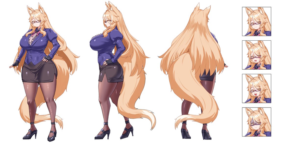 KishiNoAzure's tweet photo. Big reveal time, Keisuke and Misato officially have refernce sheets! This lovely project was done by @LineaR_71 https://t.co/OBfqv8S6jZ