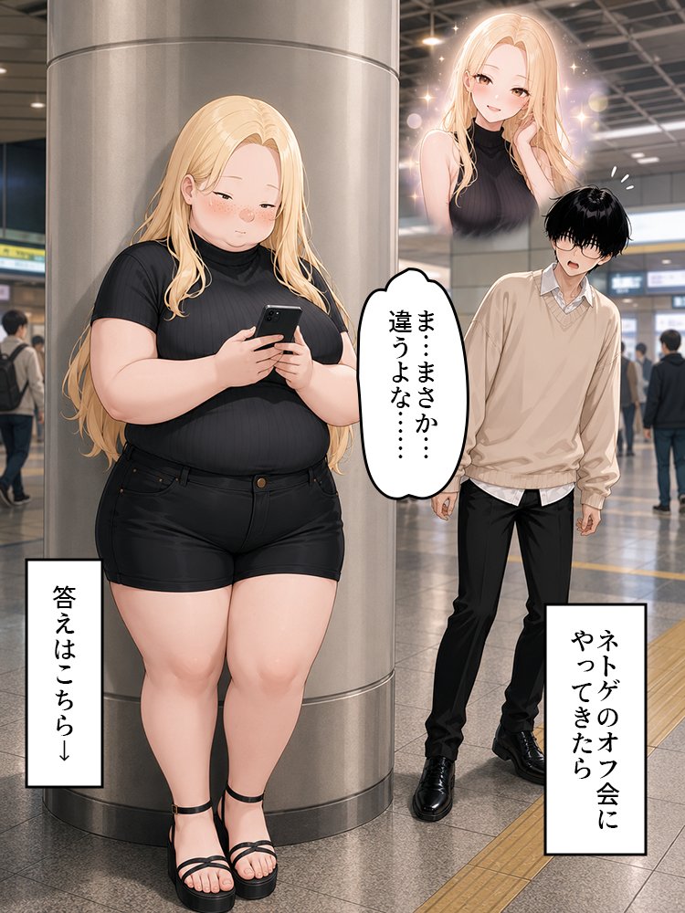 _KashD's tweet photo. オフ会の現実 (1/8) https://t.co/v3jEXC4oDq
