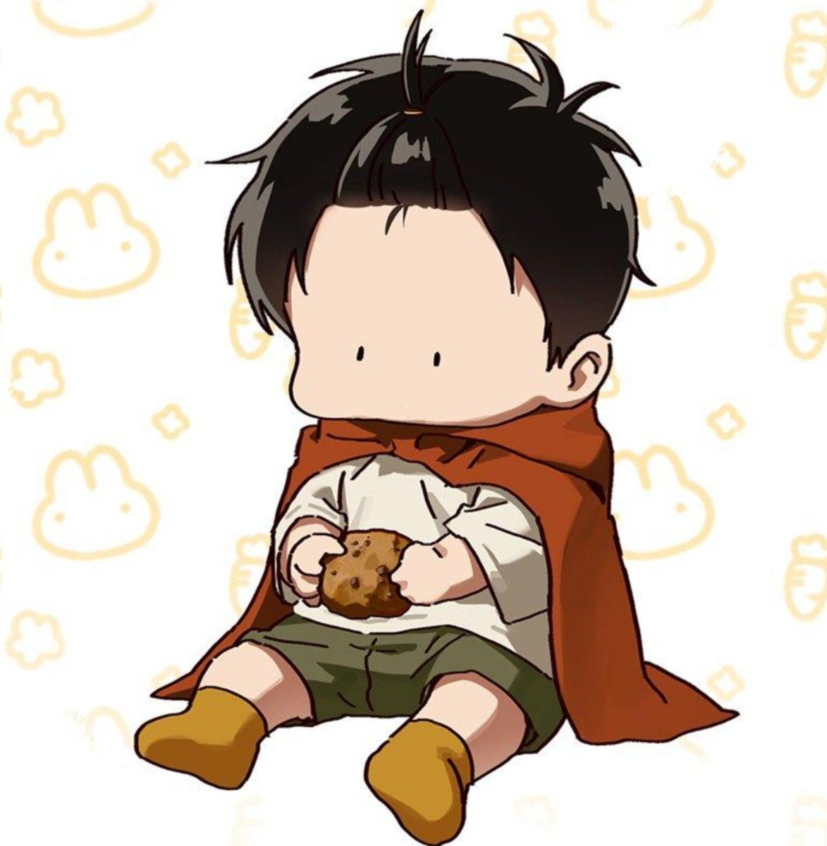BubsMori's tweet photo. (Mam biskuit sambil nontonin) https://t.co/K7RF1R2reB