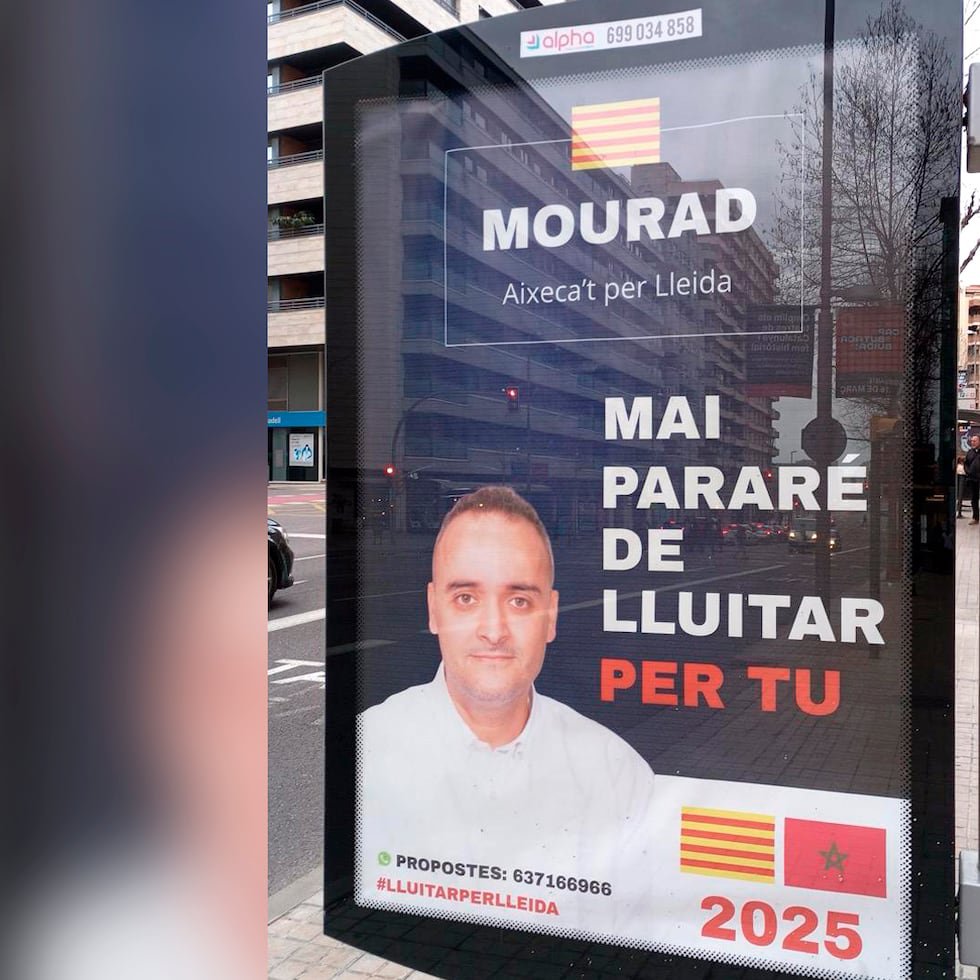 EvaGarc14446704's tweet photo. Sabeu qui ha anunciat recurs contra l'ordenança que prohibeix el burca i nicab als espais públics a Lleida? L'associació Watani que té de portaveu a Mourad el Boudouhi, el mateix dels cartells de Lleida que aviat es postularà com alcalde. https://t.co/0qcKKQxoYa