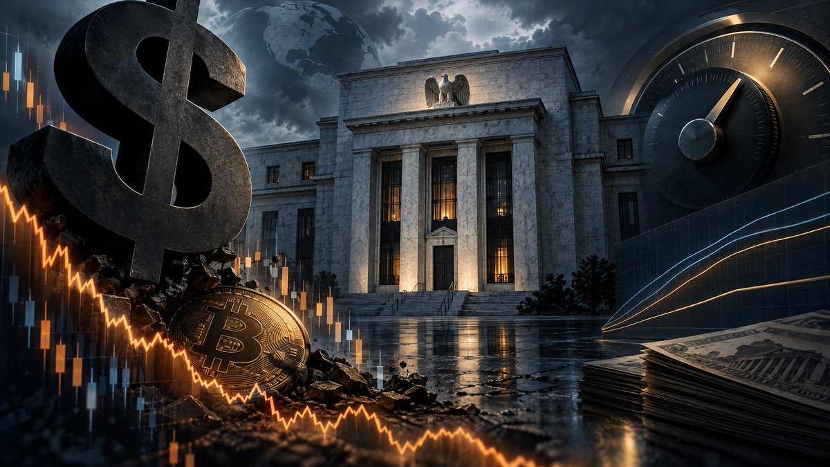 bekzosan's tweet photo. The macro catalyst is still active: the Fed raised rates by 25 bps to 3.75% 4.00% in September 2026 the first hike since 2023. Saxo said the dollar strengthened, while BTC traded in roughly a $75K–$76.5K range around the decision. https://t.co/la4aSumqoO