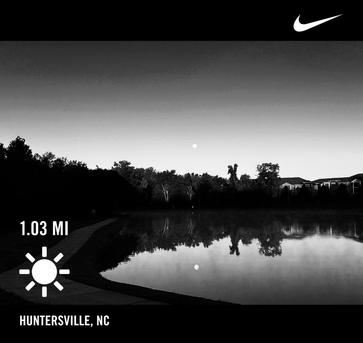 bjones26_2's tweet photo. 1.03 miles for Sunday morning followed by the infrared sauna an 40 degree cold plunge #nikerunclub #running #justdoitsunday #coldplunge #sauna #longevity https://t.co/WeZ7pEVqnw