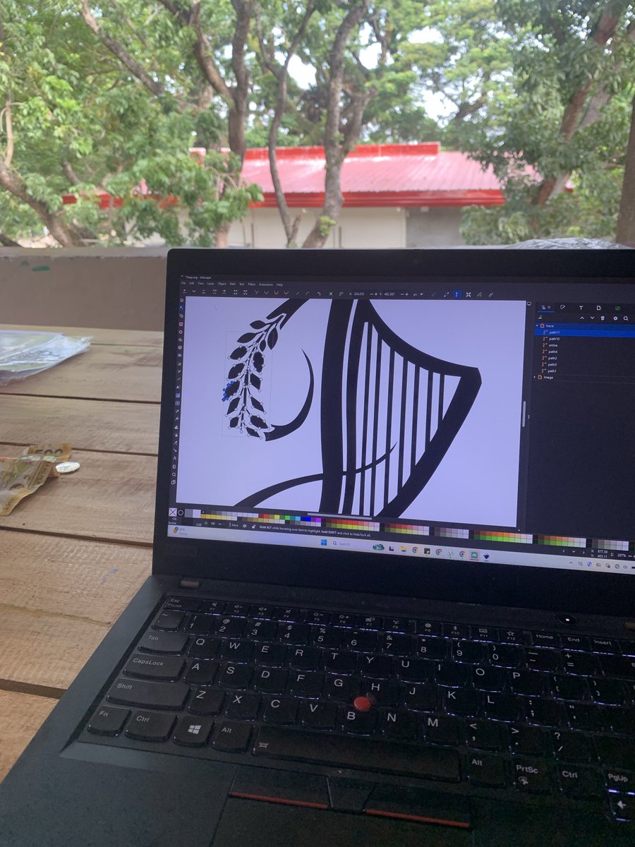 aomiitsukuyomi's tweet photo. currently work in progress! continued working on the logo while waiting for my thesis groupmates ^^ https://t.co/MorQ6teI6Q