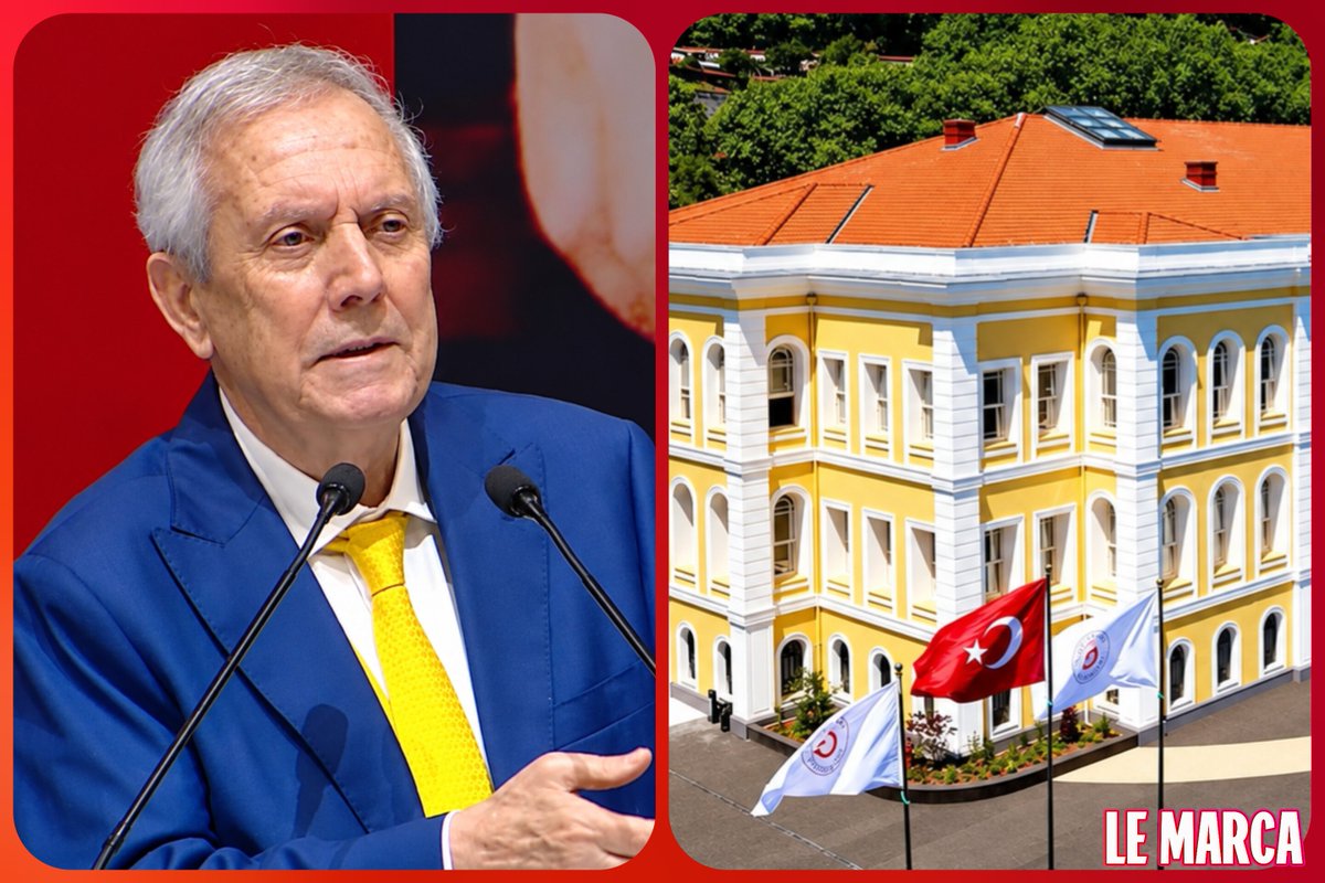 lemarcaspors_'s tweet photo. Aziz Yıldırım "Cumhurbaşkanımız, 'Üniversiteyi niye bu kadar istiyorsunuz?' dedi. 'Camia istiyor. Karşı tarafın okulu var, bizim niye yok meselesi' dedim." https://t.co/dZ7tlMeYcf