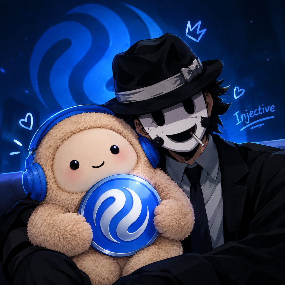 mxuweb3's tweet photo. gm friends 🫶

@Injective officially got a new PFP

do me and injective muse looks cute together? 💙 https://t.co/PAcJehY3lT