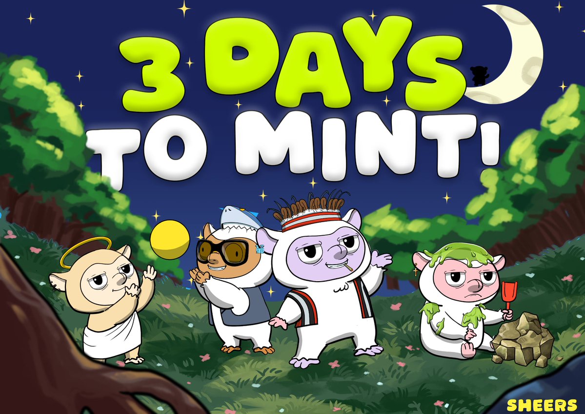 sheersonrobin's tweet photo. Sheers mints in 3 days.

The membership collection of SINAG goes live September 30 on Robinhood Chain.

Minting on @opensea 
$1.00 per Sheer
5,000 supply

Allocation
Presale: 2,000
GTD & Public: 2,166
Treasury: 500
Team: 334

Presale and GTD & Public mint at the same price. GTD claims first, the rest goes public.

We see value where others don't. The tarsiers of Robinhood Chain are almost here.

website: https://t.co/WkLy6UCZE0
discord: https://t.co/WQzNOrkV85

The team will never DM you.