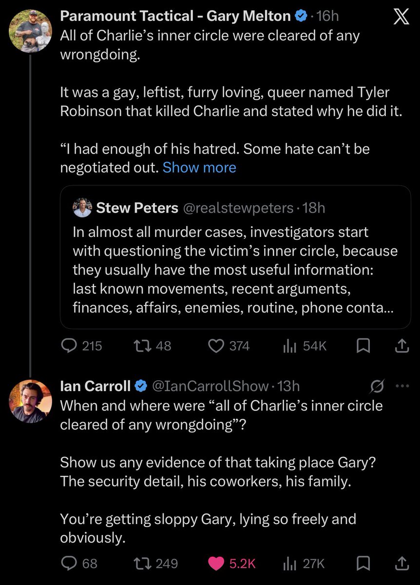 warriorsofpcos's tweet photo. @paramounttactcl Gary, you get ratioed in every post. Time to do some self reflection and maybe some critical thinking https://t.co/uHwHw6EGn1