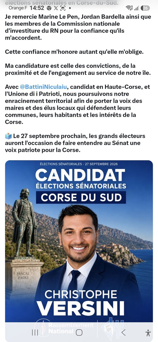 sixtine_38's tweet photo. Avis aux Fcs🇨🇵 qui fantasment sur la Corse ....
Vous n'êtes pas les bienvenus 
Vous etes nos ennemis 
Même avec un I au cul...
Tisane de malba pour vos candidats....
#AFF
#IFF https://t.co/Iw4DZfcgfA