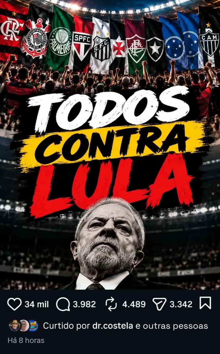 RickSan32660946's tweet photo. @raflamello81 Vaza fdp! https://t.co/R5CslmfzkE