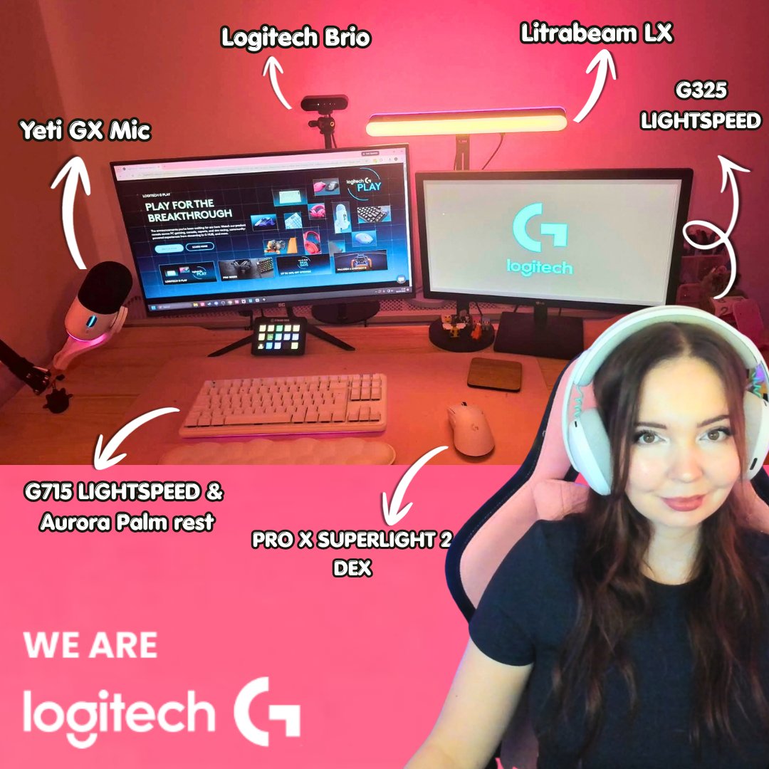 _Fennon_'s tweet photo. My @LogitechGUK setup! These products are incredible and I wouldn't be the content creator I am today without them!
You can grab yours on SALE now during the Logitech G Play Deal Days event until October 2nd!! PLUS you can use code FENNON for a further 5% off! #lpdd #logitechg https://t.co/tQmmrEhybN