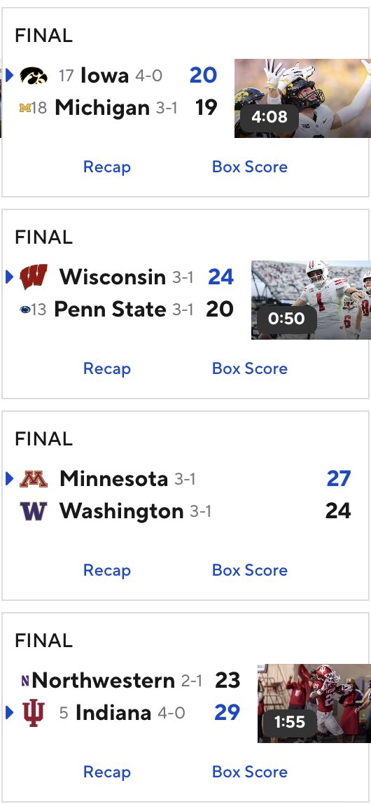 _ZachShaw's tweet photo. The Big Ten West is gone but its chaotic energy still echoes across the conference https://t.co/b51LYg9hzP
