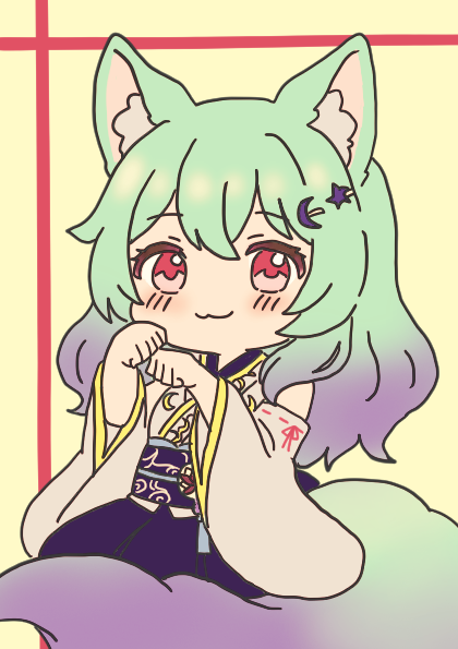 kaki88642's tweet photo. かわいいので描かせていただきました！
#ミズキノ絵 https://t.co/Huua1vidtM