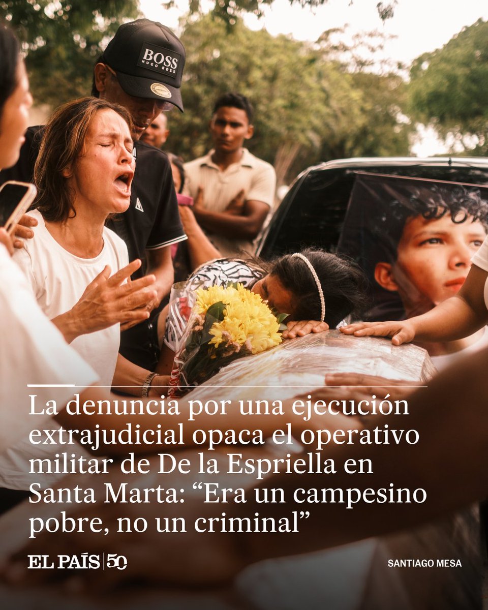 ElPaisAmericaCo's tweet photo. La familia de Ricardo Andrés Martínez Rodríguez, un joven de 18 años muerto en un operativo de la Policía, denuncia que era un campesino que el Gobierno quiere pasar como un paramilitar. “Esto es un falso positivo”, dice el tío de la víctima. “Nunca hemos tenido nada que ver con grupos ilegales y por eso damos la cara” https://t.co/NCsT1A79sN

🖋️ @valentinaplugo