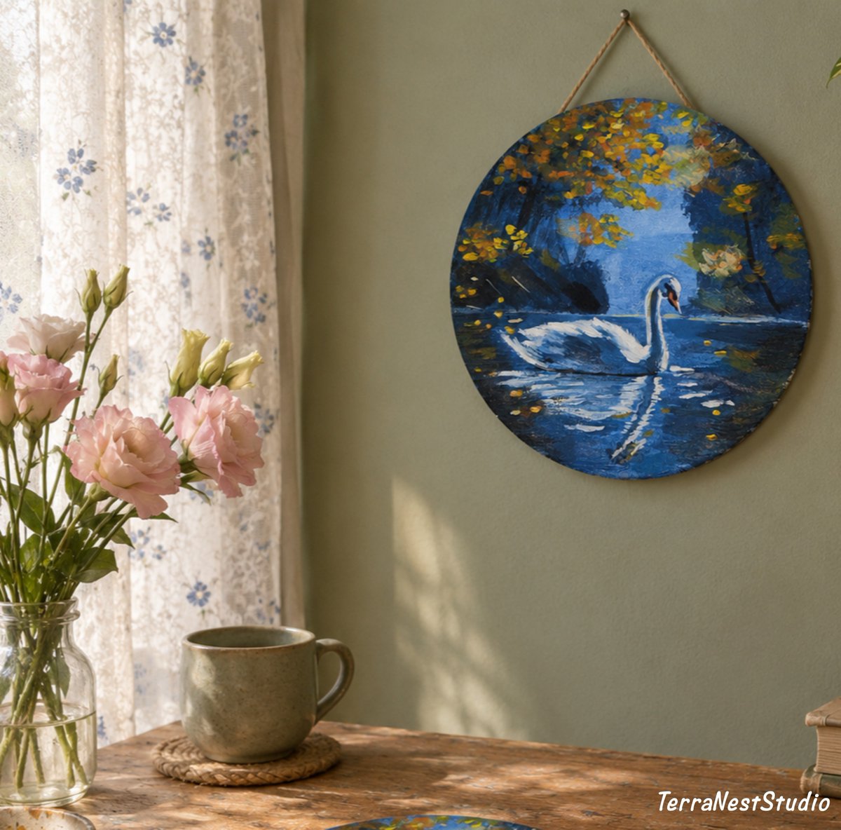 TerraNestStudio's tweet photo. A little piece of my studio, shared in both stillness and motion. 🎨

One painting, two ways to see it. 🤍

#Painting #Artwork #OriginalArt #ArtistOnX #ArtStudio #ArtLovers https://t.co/aleolERktd