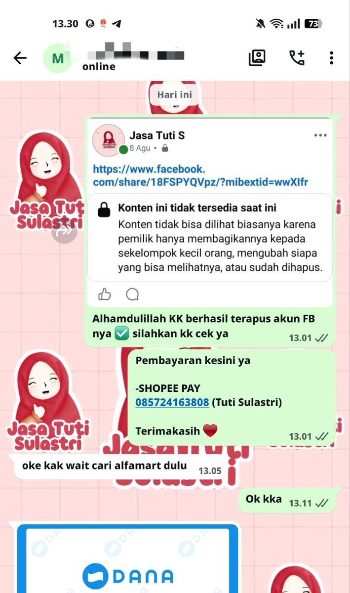 kyenity's tweet photo. JASA PEMULIHAN AKUN / HAPUS AKUN SOSMED RESMI GUYS

= JASA LACAK LOKASI
= PULIHKAN CHAT WA LAMA
= SADAP WA/IG
= LACAK HP HILANG BY NO HP / IMEI
= JASA UNSUS AKUN/UNSUSPEND
=JASA HACK/BALIKIN AKUN EMAIL,IG,WA,TWITER/X, FB,TIKTOK,LINE.

FAST PROSES &amp; WA DI BIO
#zonauang #zonajajan https://t.co/Cz5umsGF60