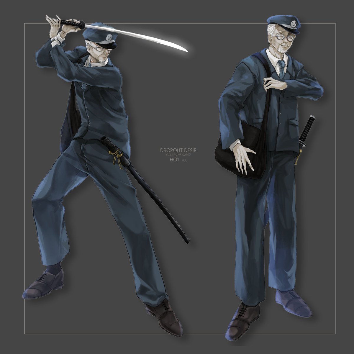 8equal0's tweet photo. CoC『ドロップアウトディスパイア』
HO1 届人　のおじいちゃんでした！
孫と楽しんだんじゃよ https://t.co/331fZ9xlwd