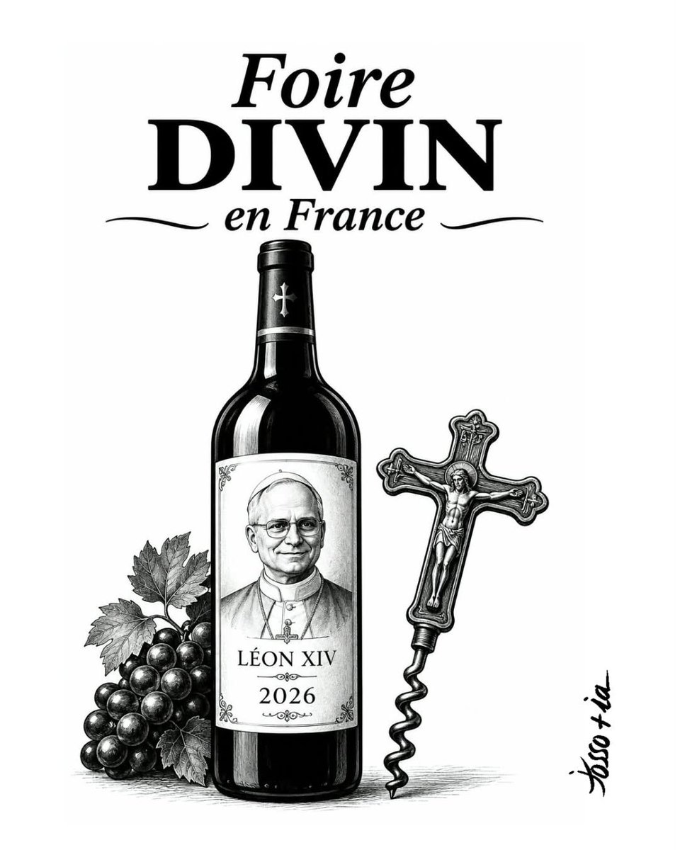 jocelynjosso's tweet photo. 🇲🇫 conception 🌿Josso + ia
👉 #humour #leon #eglise
👉 #dieu #rire 
👉 #lol #PapeLéonXIV https://t.co/Wss7wXbtoG