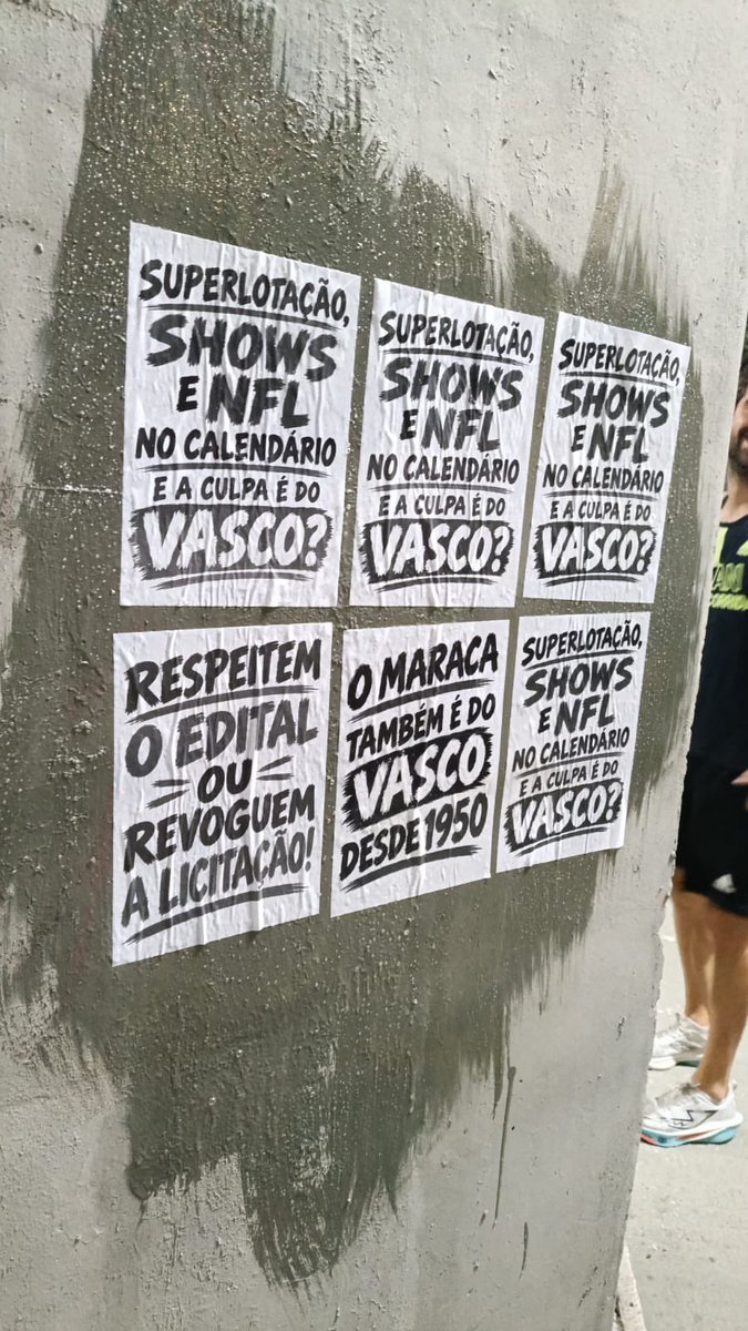 vasconomaraca's tweet photo. Superlotação ✅
Shows ✅
NFL ✅

E a culpa ainda é do Vasco?

#VascoNoMaraca https://t.co/yTYCntCxi0