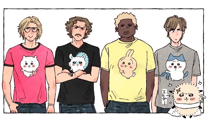 oi4iwa4da4's tweet photo. 描いてみたくて描いたはいいもののどうしたら良いかわからず、Tシャツに。 https://t.co/QccviLsRoQ
