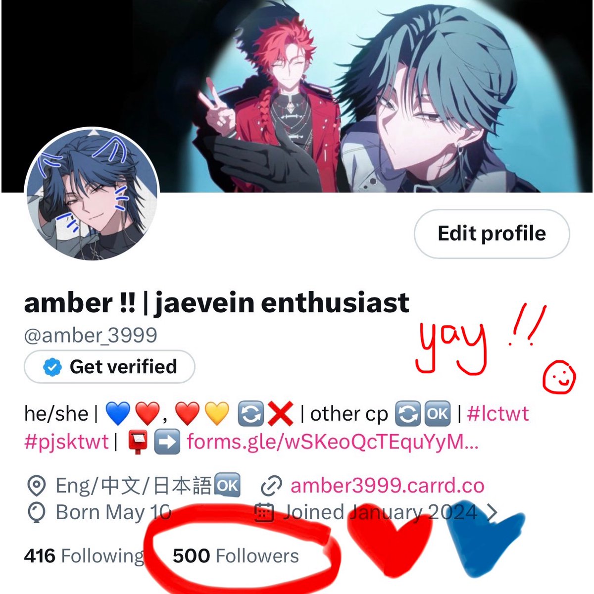 amber_3999's tweet photo. a bit late but thank you for 500 followers, i drew a little something 🥹🥹 childhood friends jaevein 🥺

#linkclick #jaevein #LeeV https://t.co/H3cnhbY09H