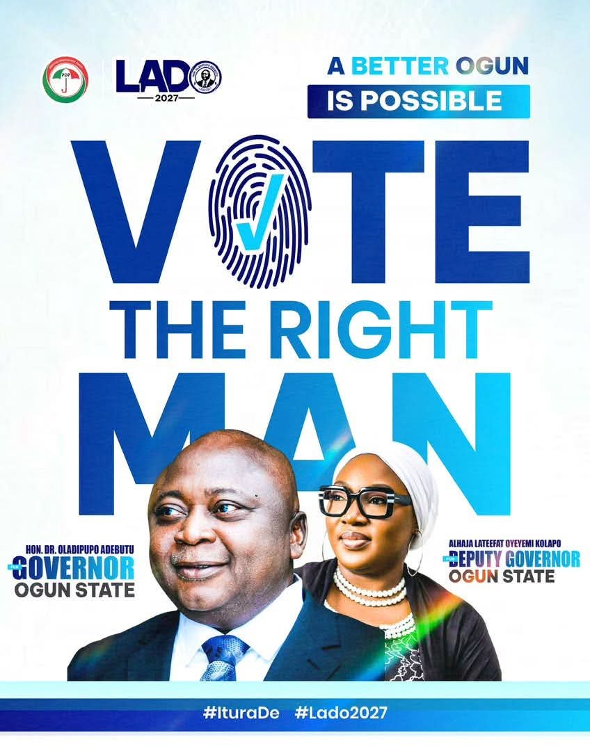 emmaseye1's tweet photo. He has an address we can identify. #LADO2027 #ITURADE #OGUN4OGUN @ladiadebutu  IS OUR NEXT GOVERNOR https://t.co/77cu8L1eJZ