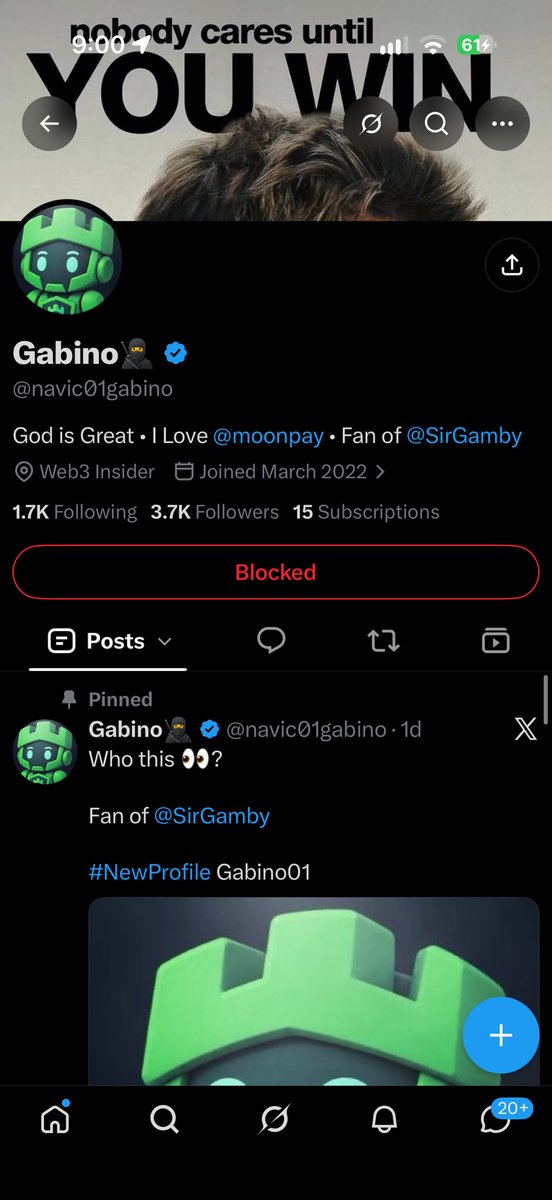 NSBrooklyn's tweet photo. $25 giveaway

Everyone don’t pick @navic01gabino for giveaways; he is using alts and spreading nonsense about me because he tried to get over on me and it didn’t work. This is his alt account, you can see his Metawin username that’s it’s the same person. 

RT + Tag2 https://t.co/XDHxAXRTS1